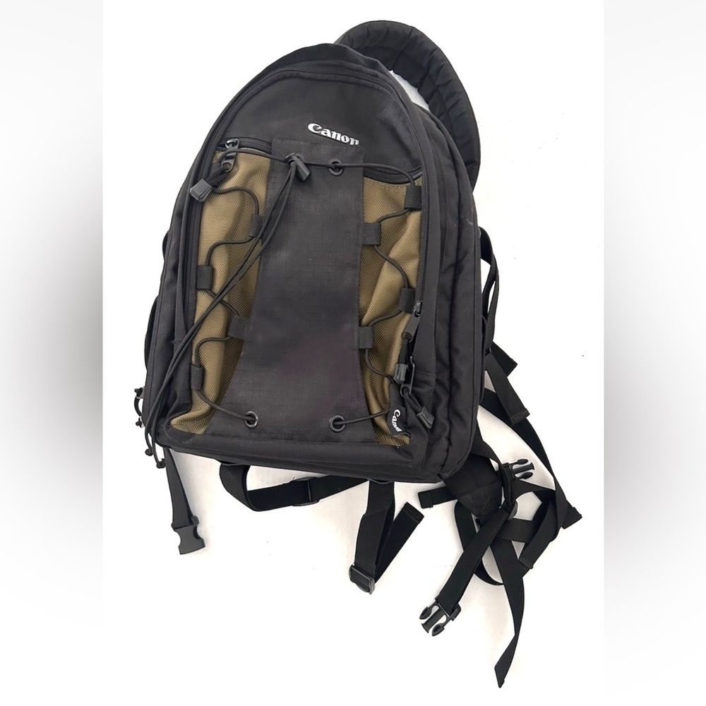 Canon | Deluxe Backpack 200EG Rugged Camera Lens Bag Black - Picture 8 of 13